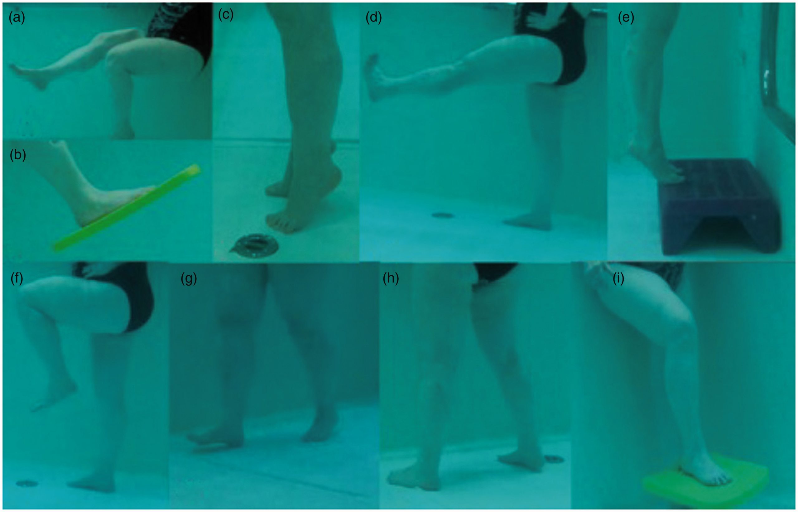 تمرین در آب برای واریس پا