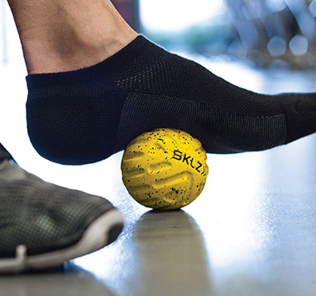 حرکت اصلاحی آزادسازی فاشیای پلانتار با توپ