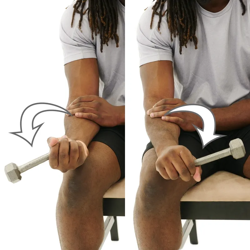تقویت سوپینیشن ساعد Supination Strengthening