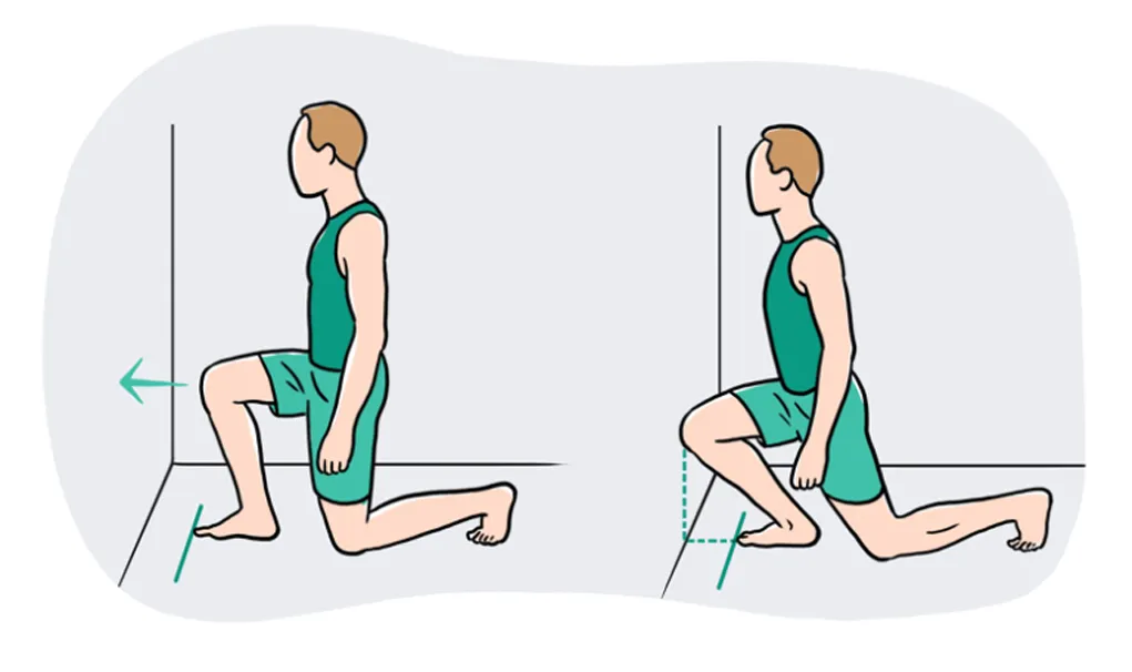 حرکت Ankle Dorsiflexion